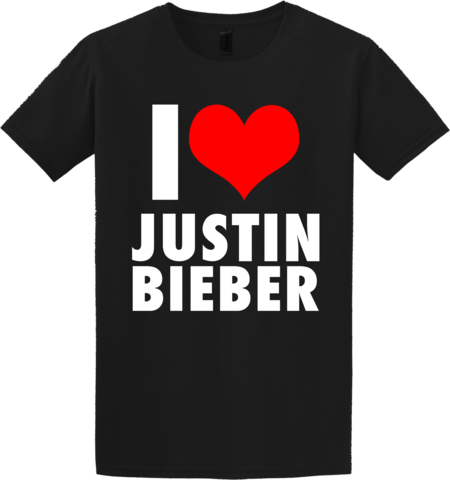 T-Shirt with sleeves -Justin Bieber